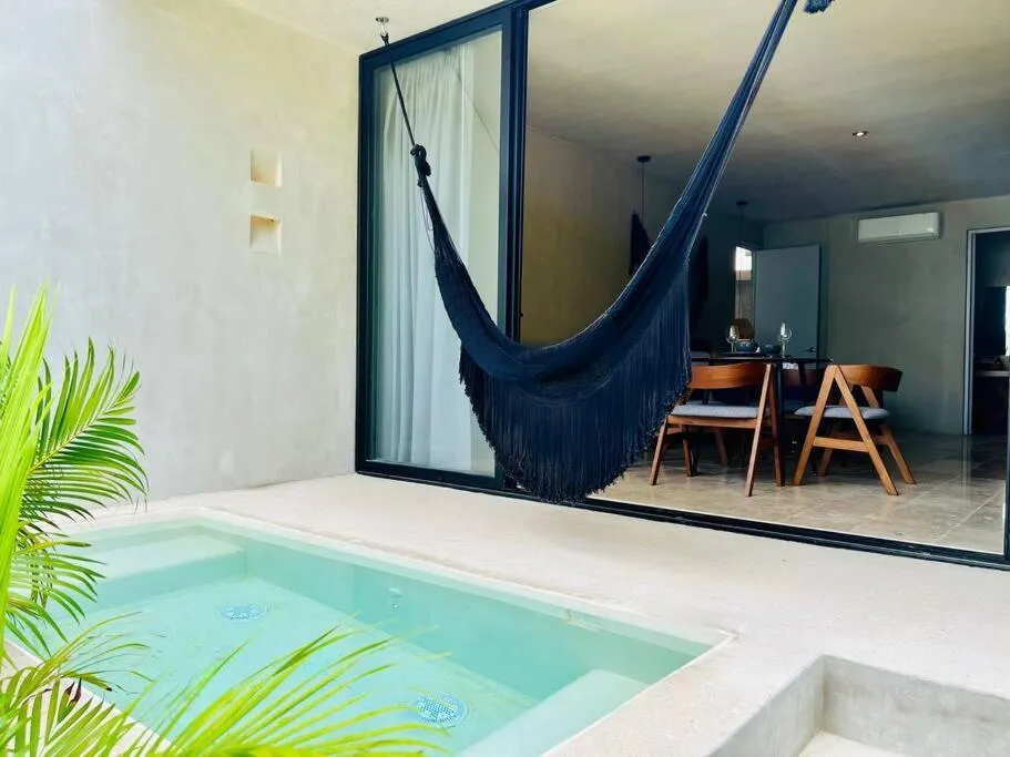 Image of 504 Seremonia Selva Private Pool New Apartment King Bed Wifi