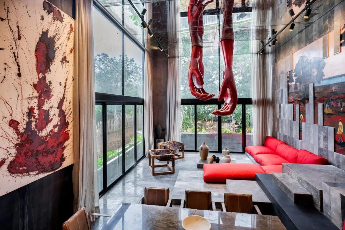 Image 1 of Barneys New York Luxury Red Condo