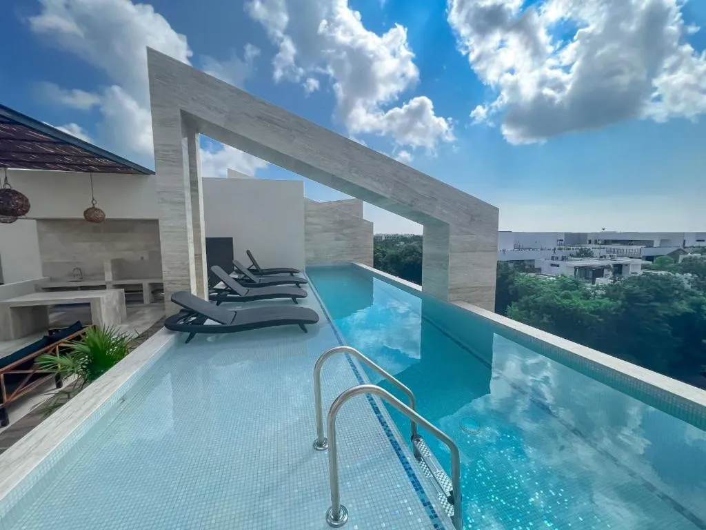 Image of Brand New Tulum Luxury 2bd 2bath Condo with Rooftop Pool