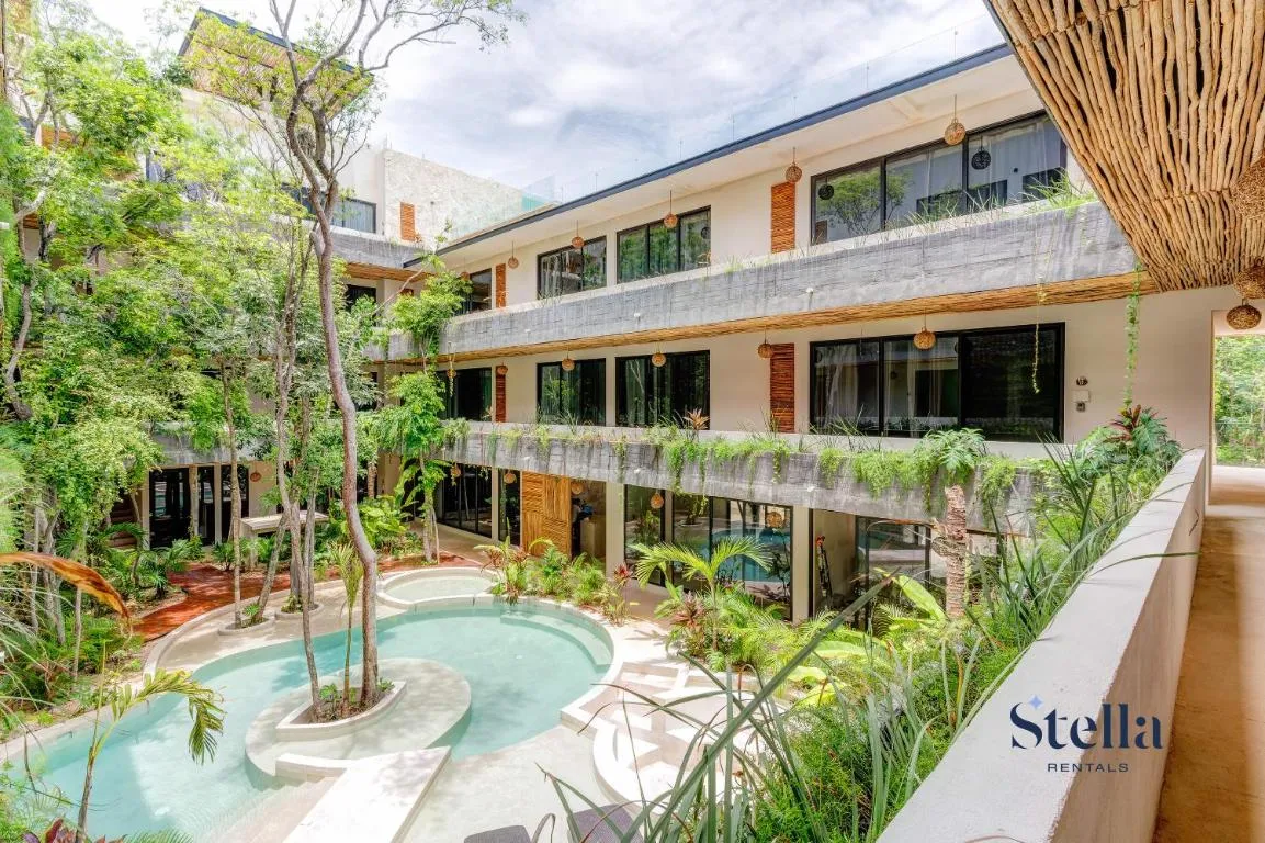 Image of Eco Chic Private Splash Pool Patio Pools Onsite
