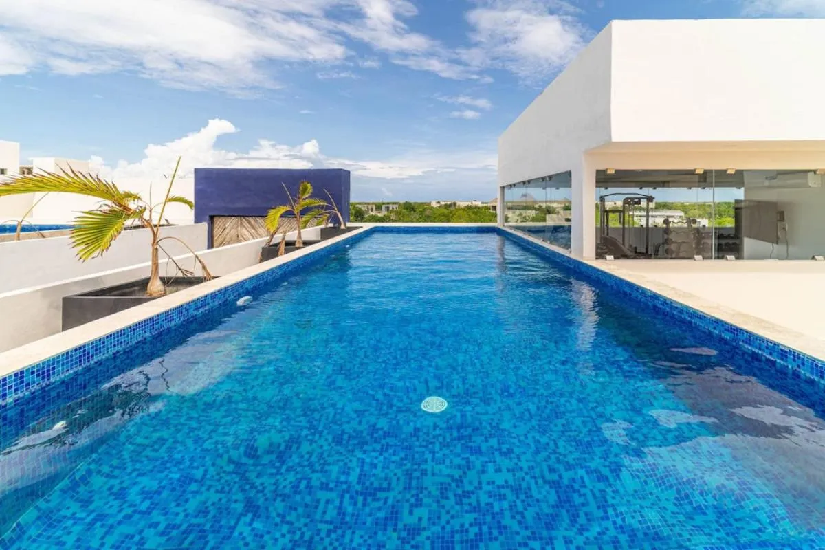 Image 3 of Lux 2 BD Suite with Swim Up Pool, Gym in Aldea Zama