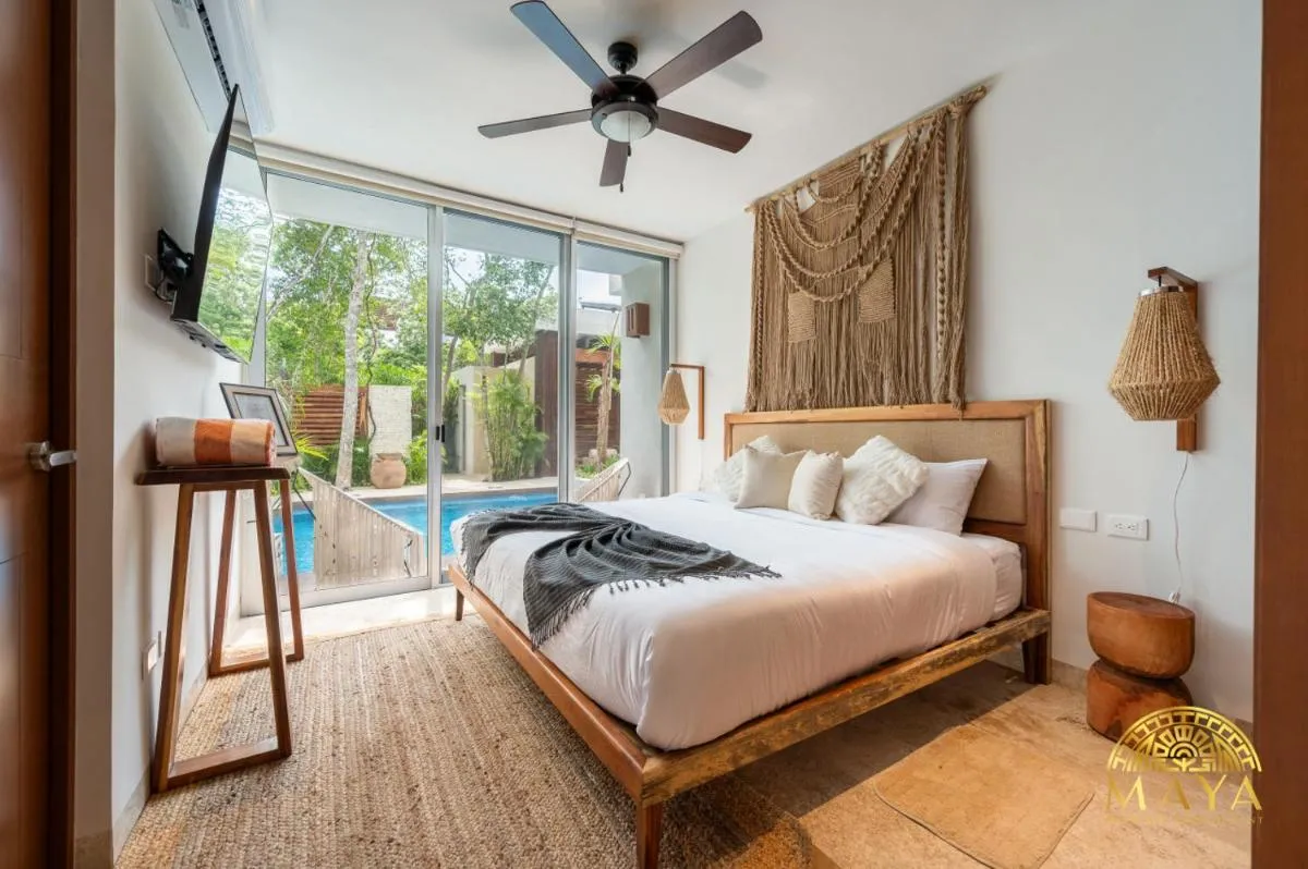 Image 1 of NHOA 107B Lux 1BR Condo Pool access in Aldea Zama