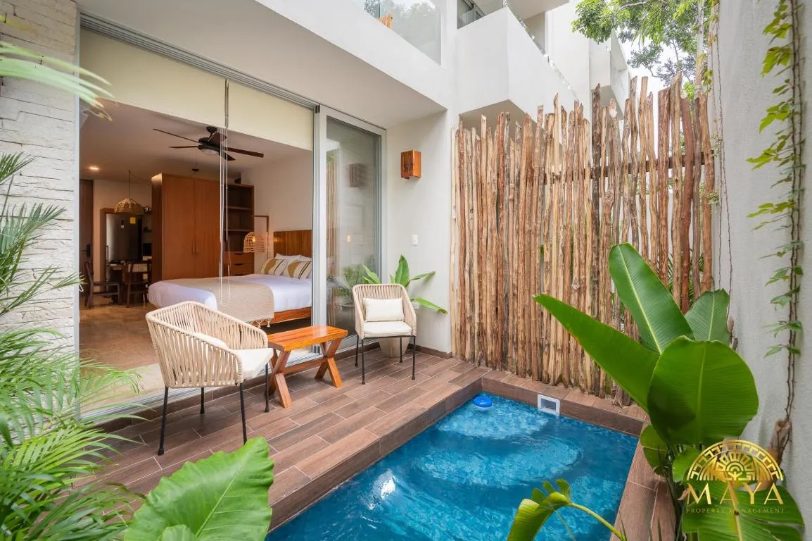 Image of NHOA 108A Lux 2BR Condo Plunge Pool in Aldea Zama
