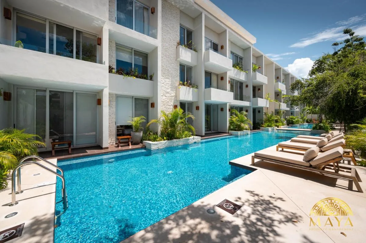 Image 3 of NHOA 108A Lux 2BR Condo Plunge Pool in Aldea Zama