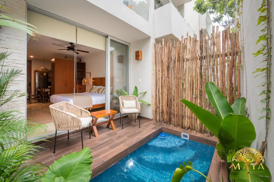 Image of NHOA 108B Lux 1BR Condo Plunge Pool in Aldea Zama