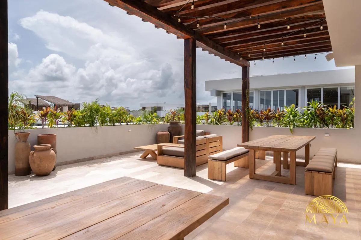 Image 6 of NHOA 112A Lux 2BR Condo Plunge Pool in Aldea Zama