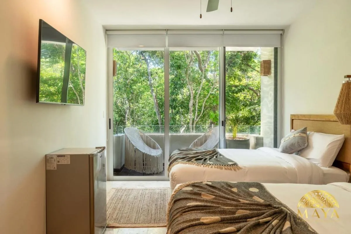 Image 1 of NHOA 206A Lux 2BR Condo Jungle View in Aldea Zama