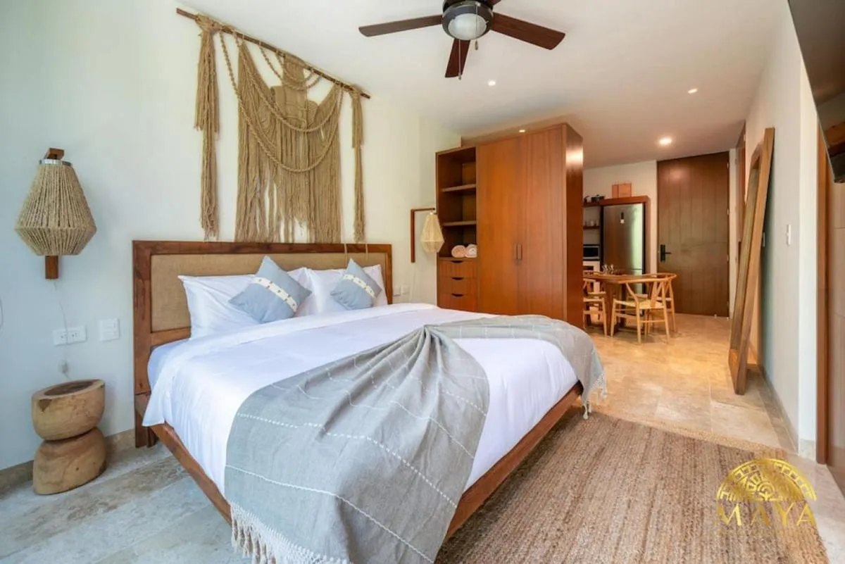 Image 1 of NHOA 206B Lux 1BR Condo Jungle View in Aldea Zama