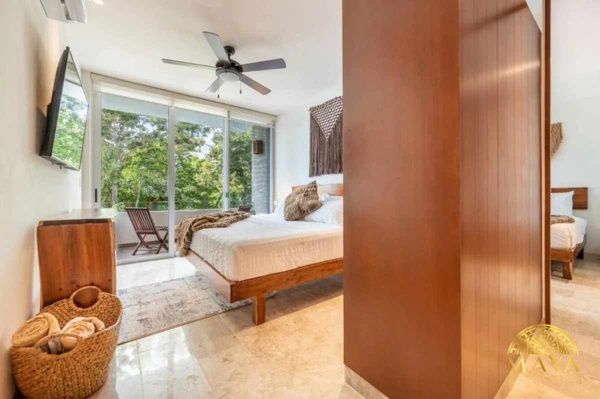 Image 6 of NHOA 211B Lux 1BR Condo Pool View in Aldea Zama