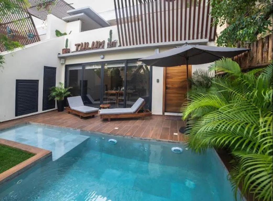 Image of New Villa 4BR private pool & jacuzzi TULUM Veleta