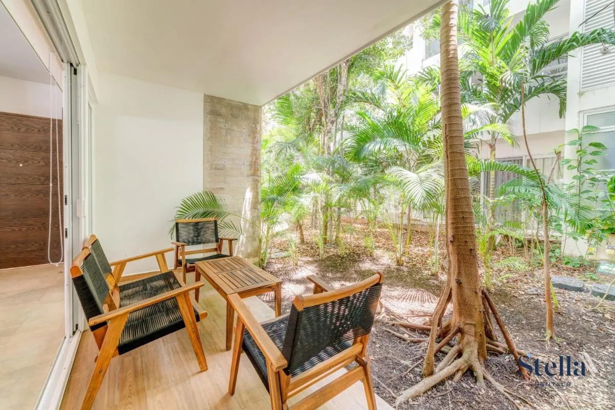 Image 2 of TAO Tulum with Pool, BBQ, Gym, Yoga Area, 5 min from Beach